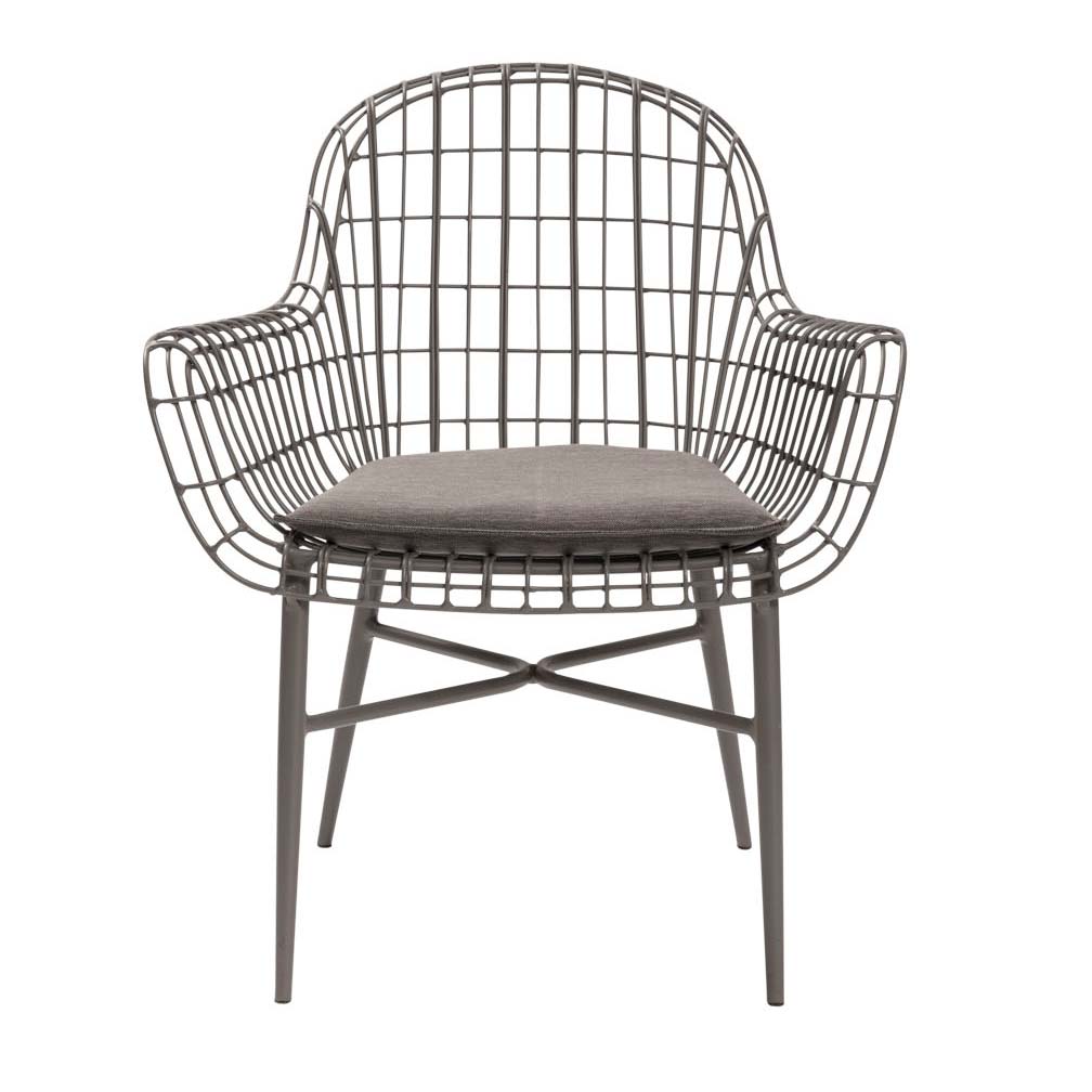 PR Home Tunis Armchair – Graphite