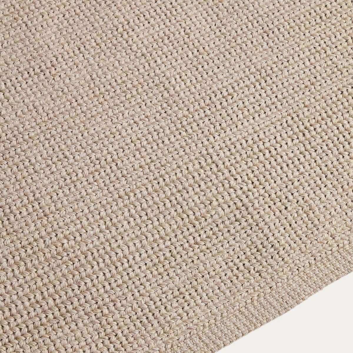 Kave Home Turiane ecru synthetic fibre rug 160 x 230cm