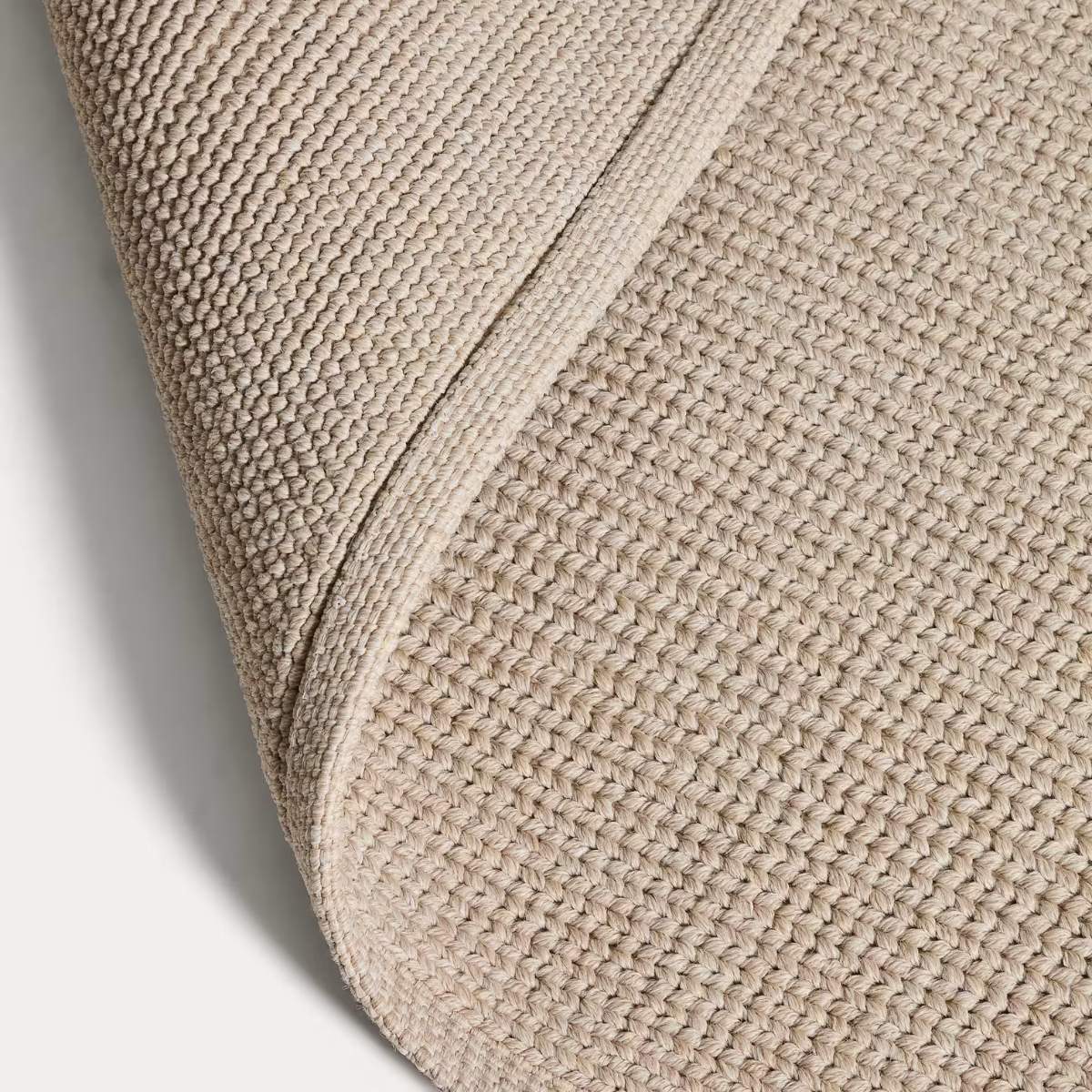 Kave Home Turiane ecru synthetic fibre rug 160 x 230cm
