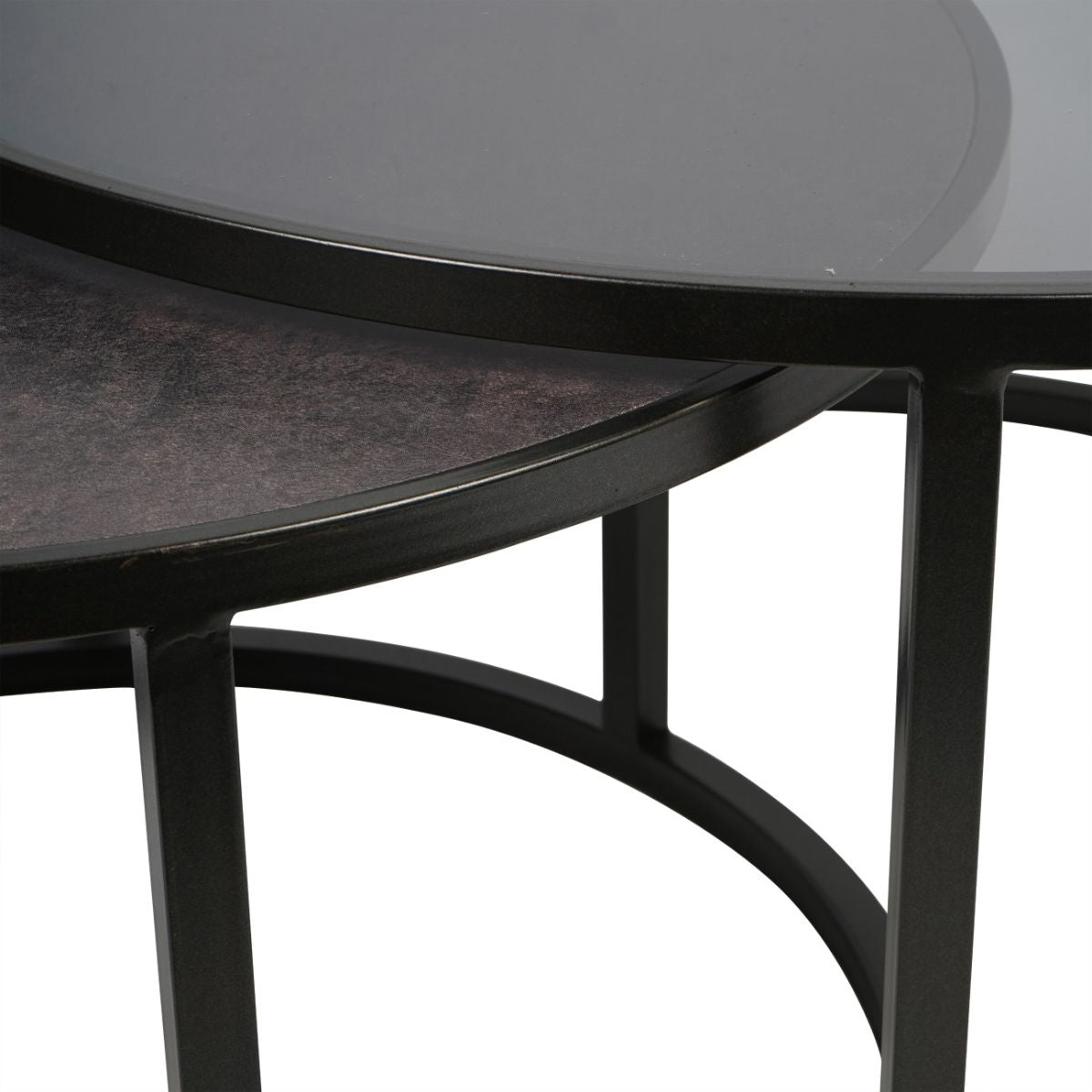Libra Interiors Turner Set of 2 Nesting Coffee Tables