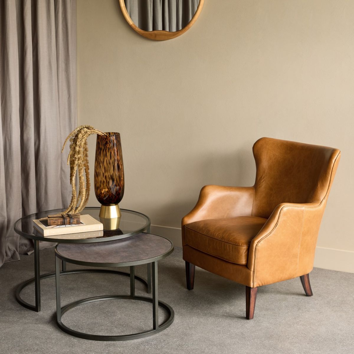 Libra Interiors Turner Set of 2 Nesting Coffee Tables