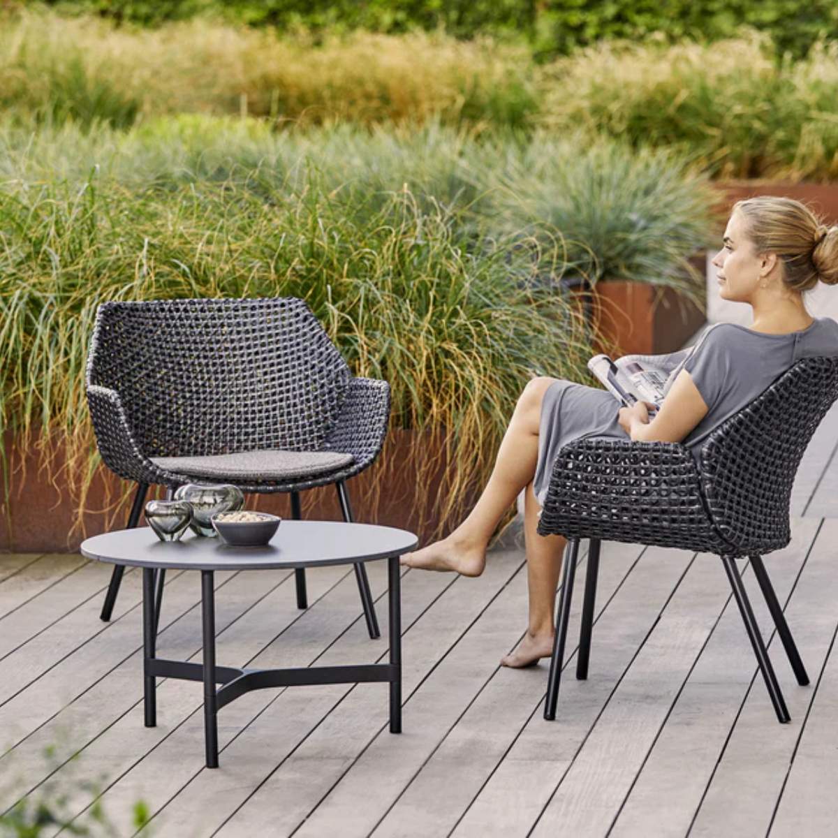 Cane-line Twist Coffee Table, Medium