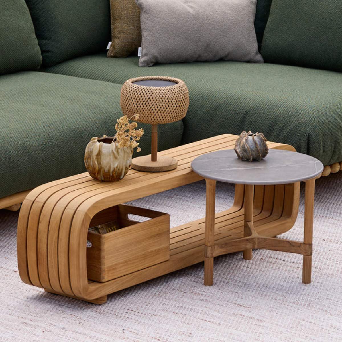 Cane-line Twist Coffee Table, Small