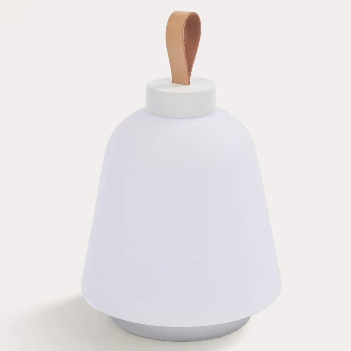 Kave Home Udiya outdoor table lamp in polythene and metal with a black finish