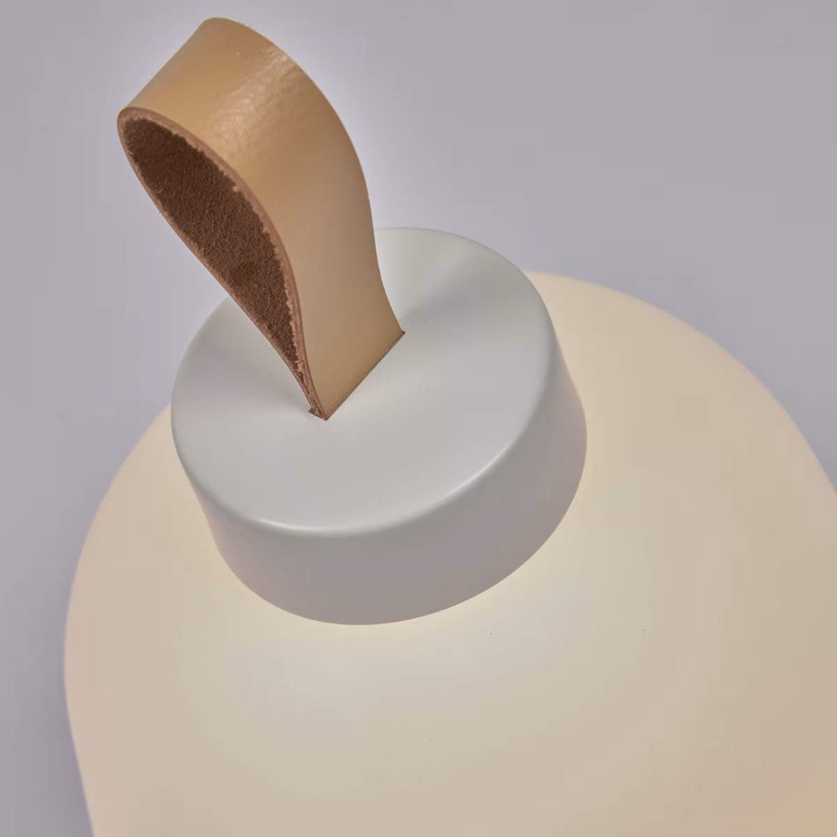 Kave Home Udiya outdoor table lamp in polythene and metal with a black finish