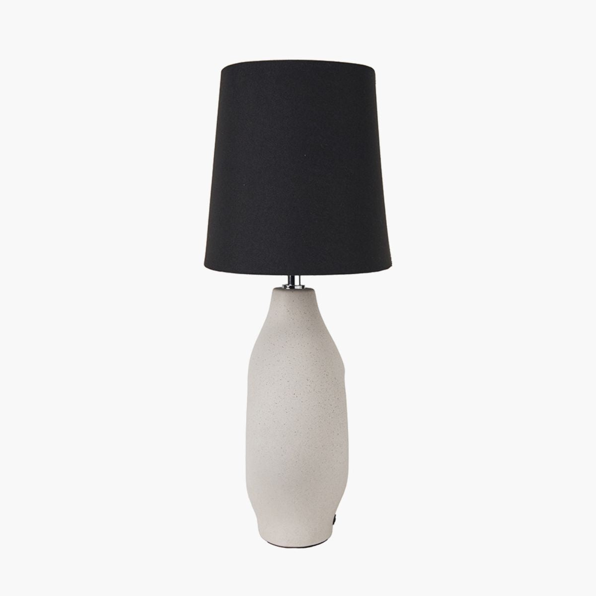 Pacific Lifestyle Ulla Monochrome Organic Ceramic Table Lamp