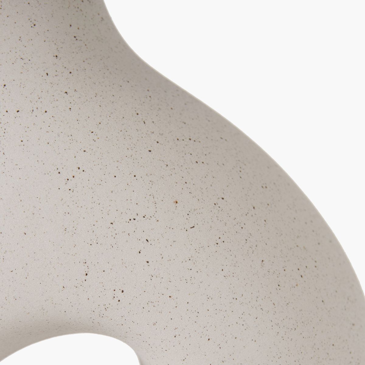 Pacific Lifestyle Ulla Monochrome Organic Ceramic Table Lamp