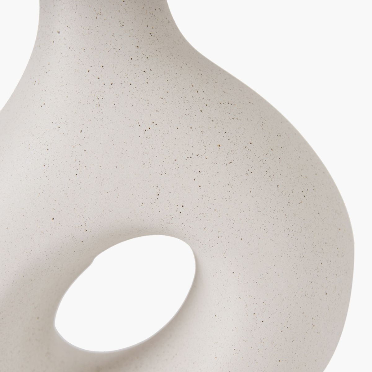 Pacific Lifestyle Ulla Monochrome Organic Ceramic Table Lamp