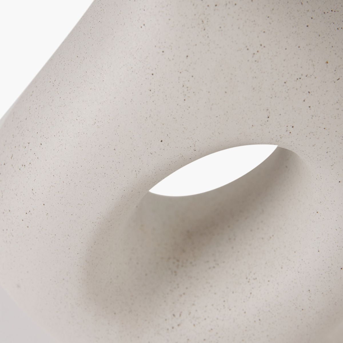 Pacific Lifestyle Ulla Monochrome Organic Ceramic Table Lamp