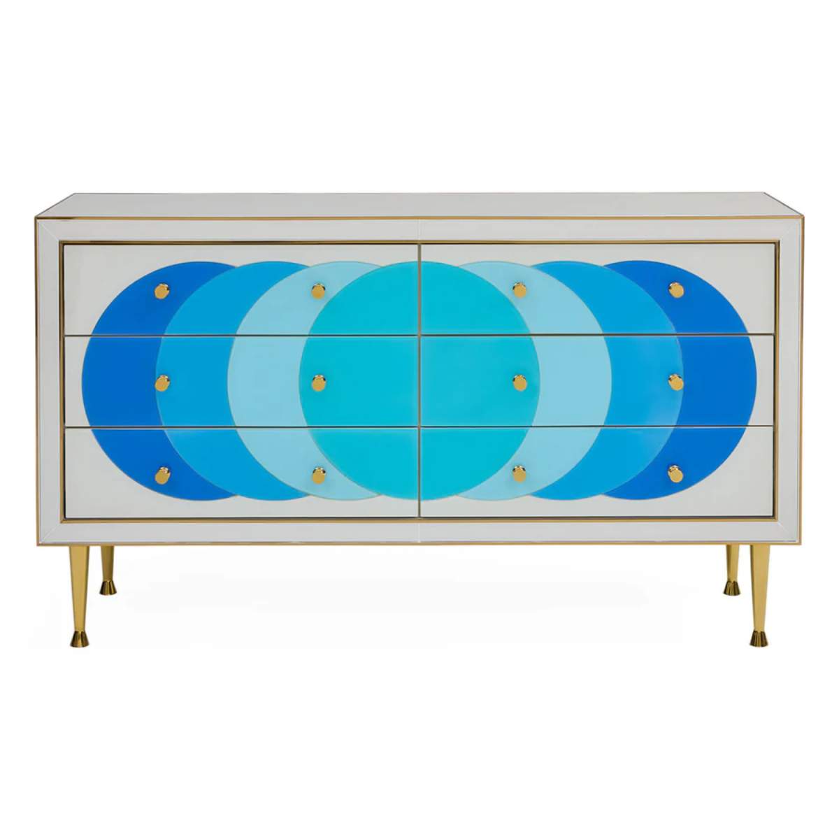 Jonathan Adler Ultramarine 58" Credenza