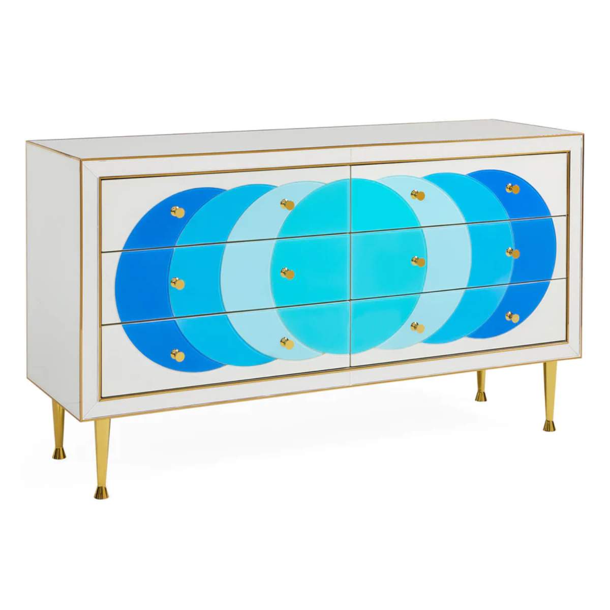 Jonathan Adler Ultramarine 58" Credenza