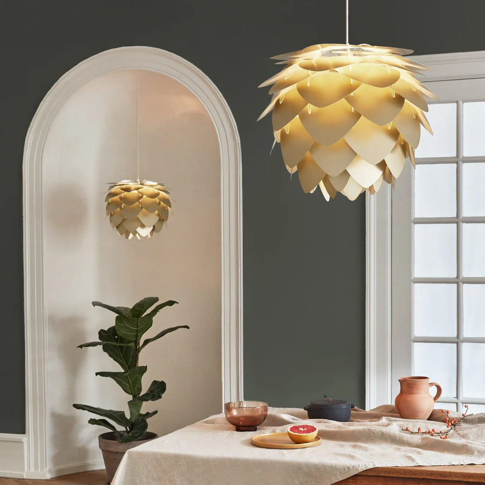 Umage Aluvia Lampshade In Brushed Brass 2