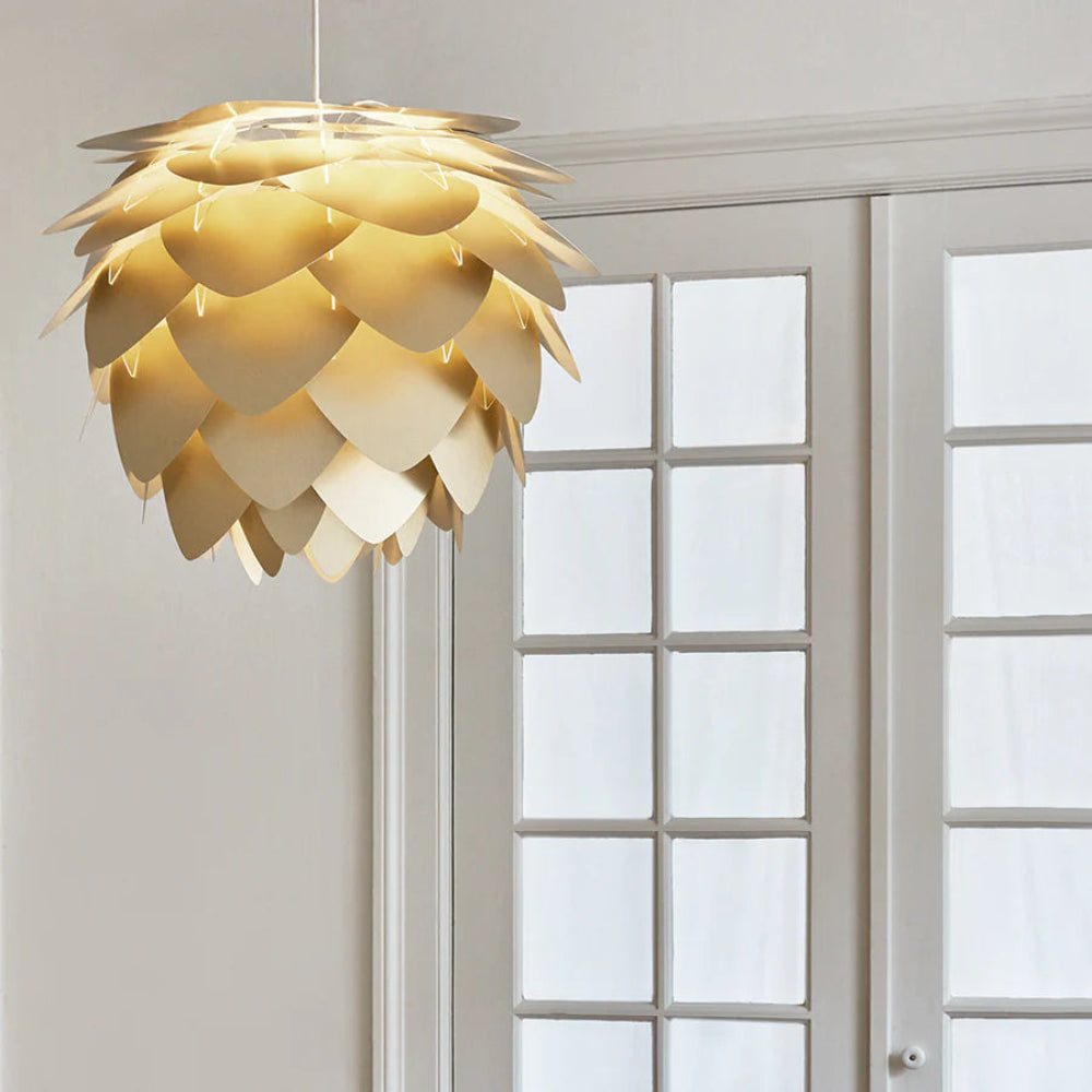 Umage Aluvia Lampshade In Brushed Brass 4