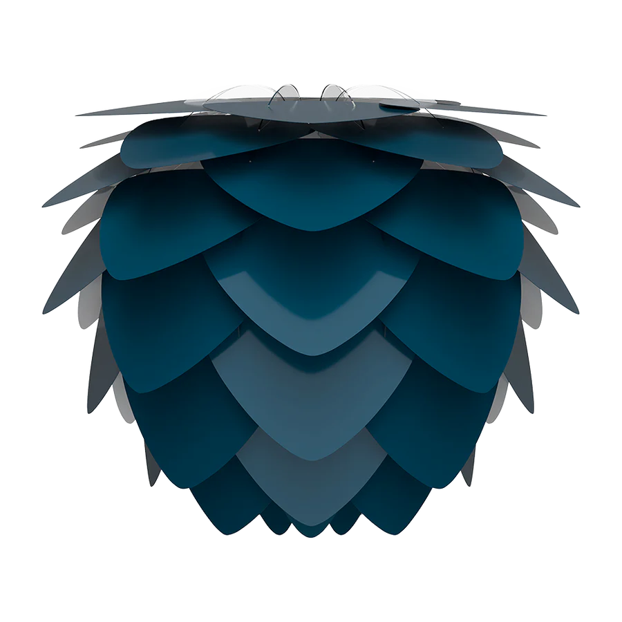 Umage Aluvia Lampshade In Petrol Blue