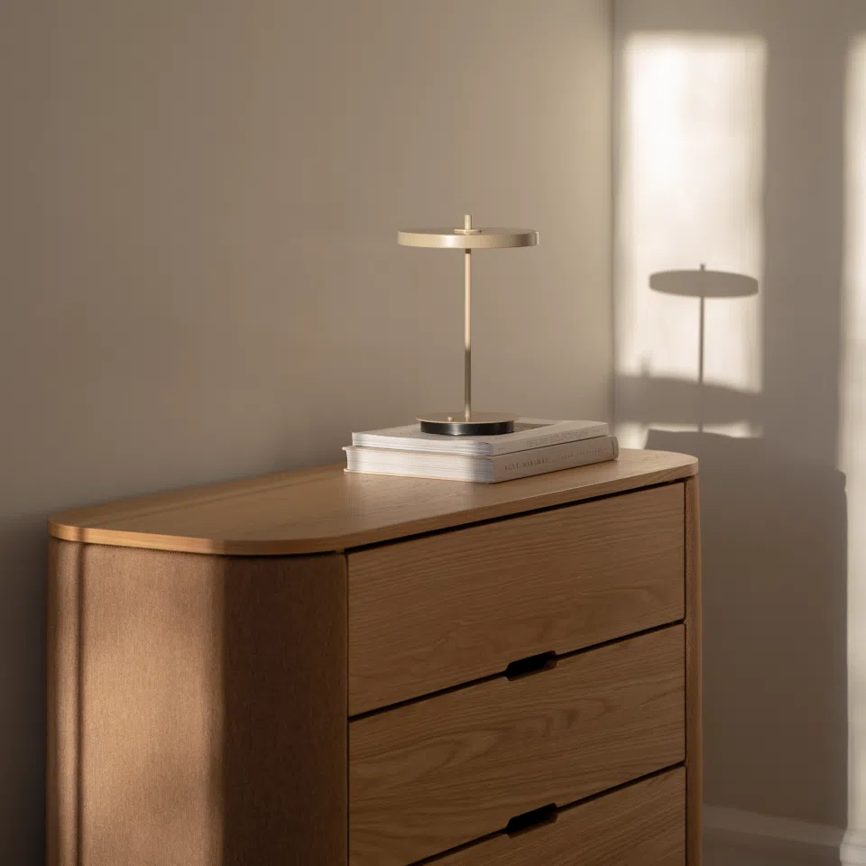 Umage Asteria Move Portable Lamp In Clay Monochrome