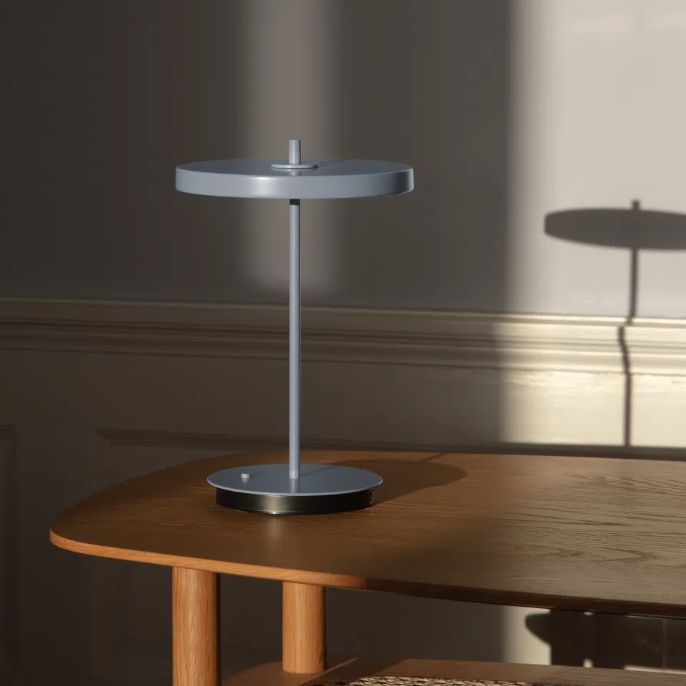 Umage Asteria Move Portable Lamp In Pale Blue Monochrome