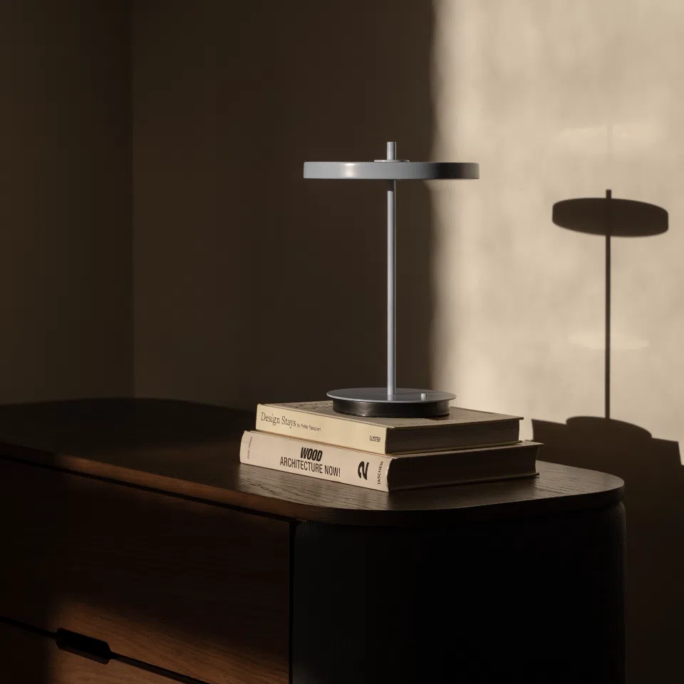 Umage Asteria Move Portable Lamp In Pale Blue Monochrome