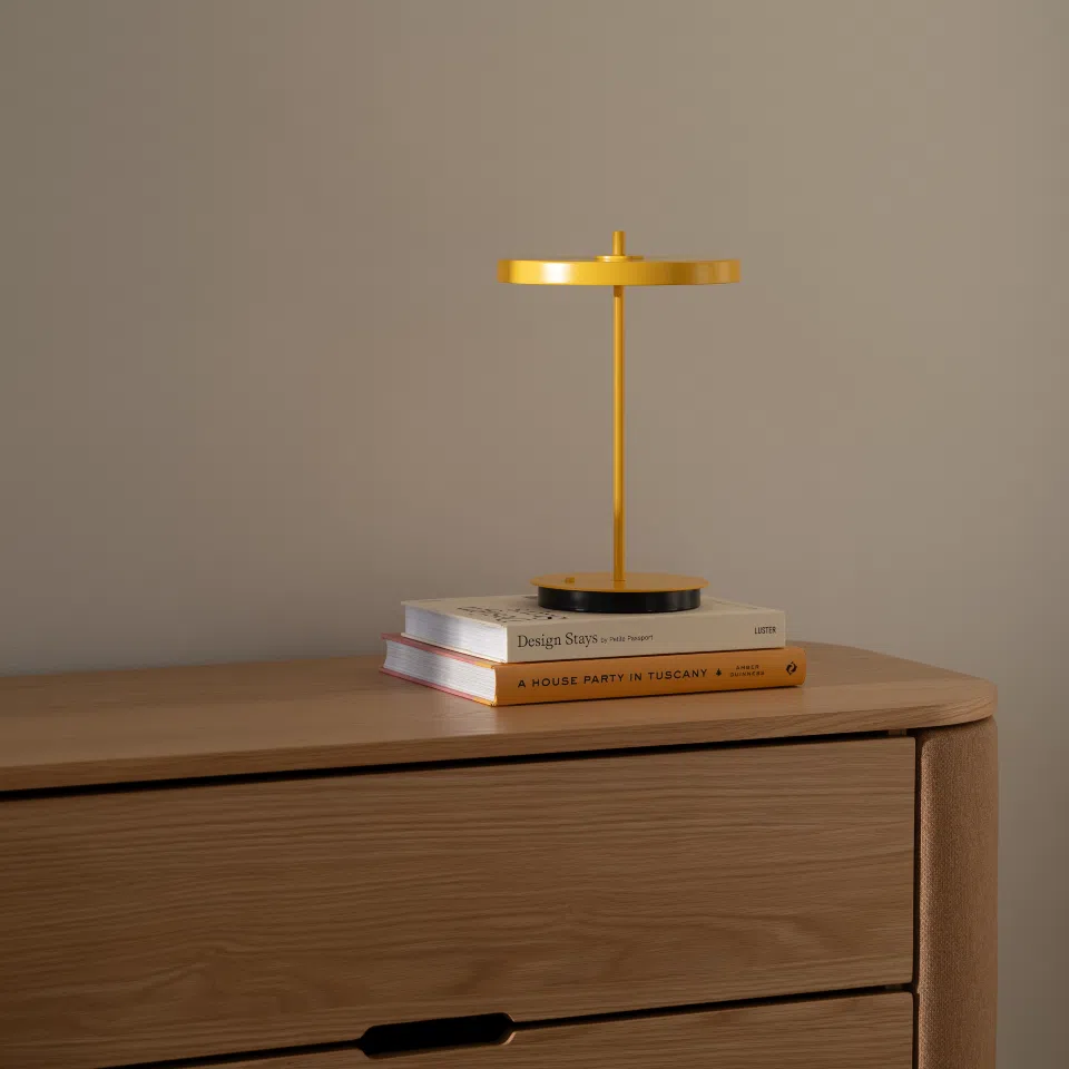 Umage Asteria Move Portable Lamp In Sunflower Monochrome