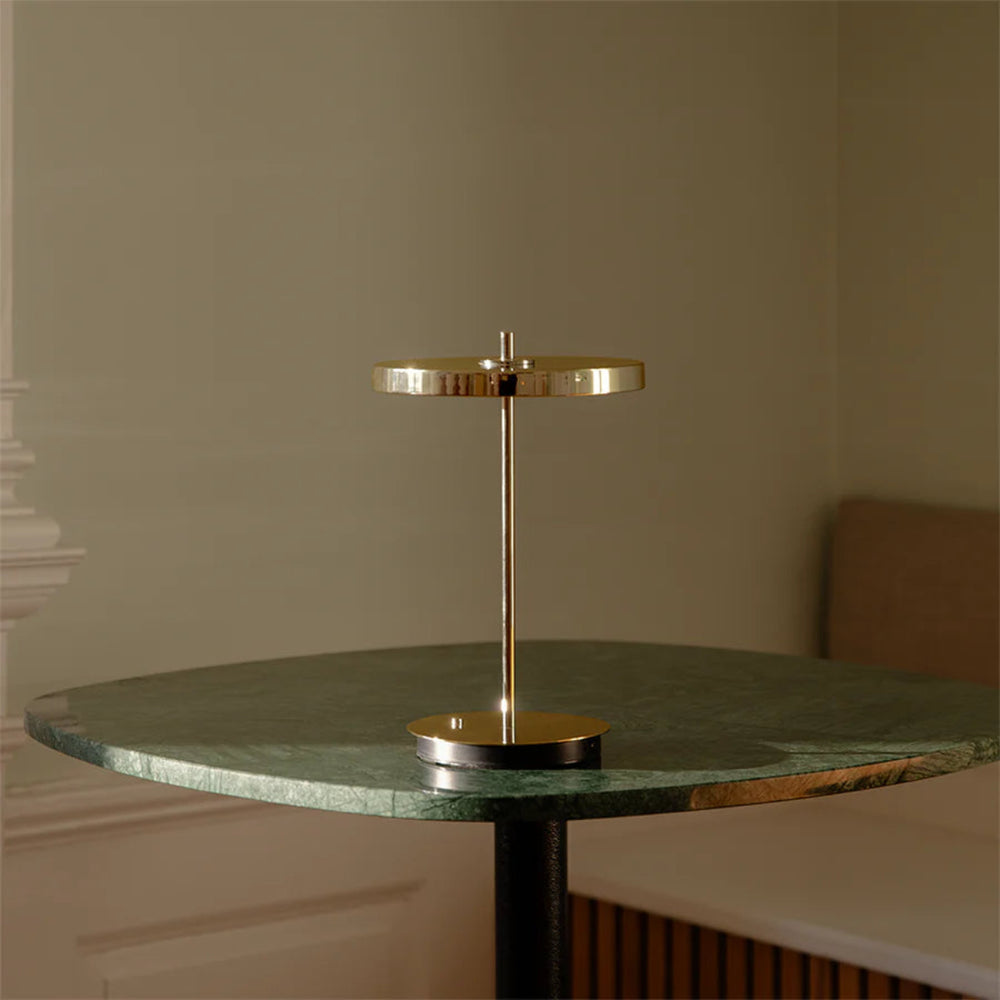 Umage Asteria Move Portable Table Lamp In Polished Brass 2