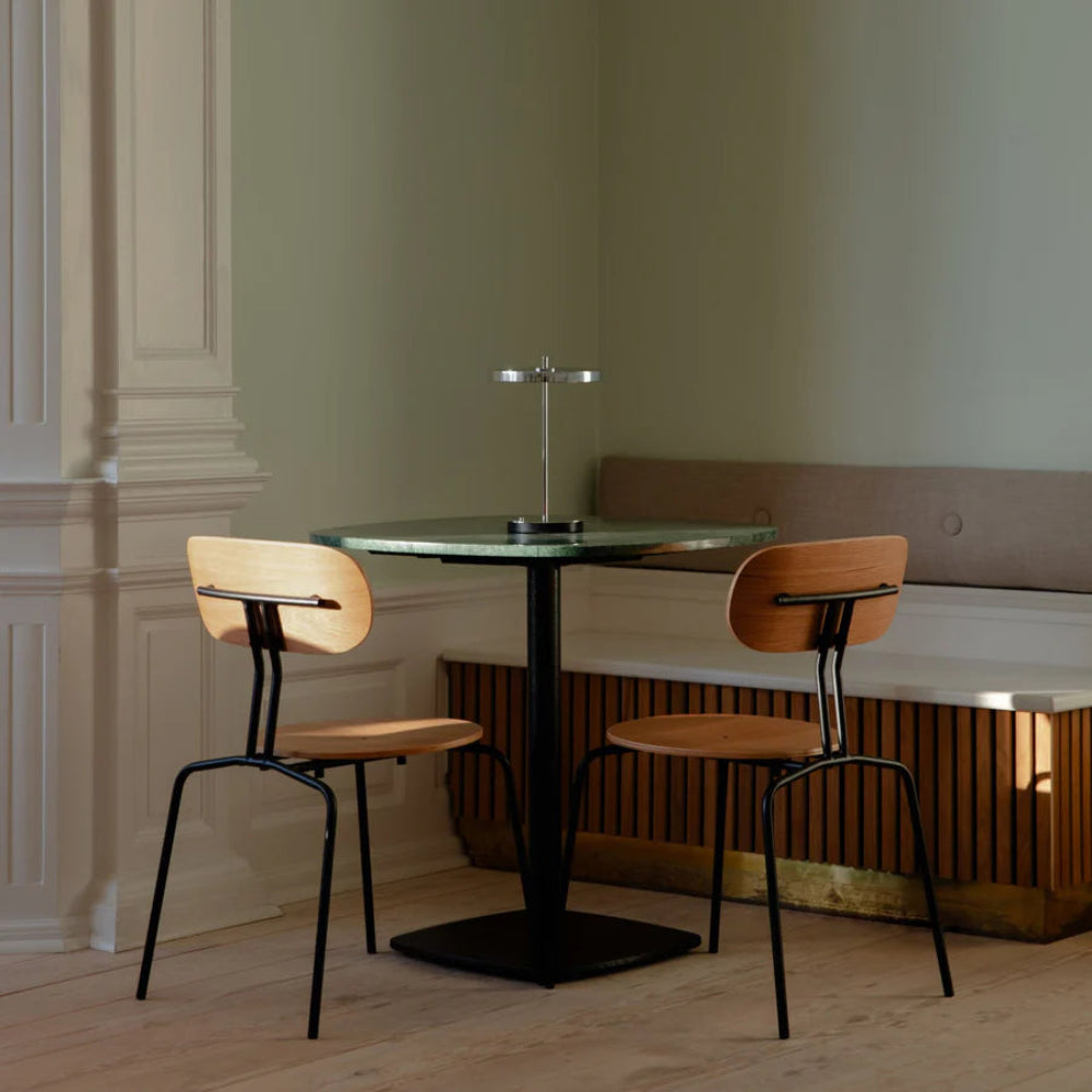 Umage Asteria Move Portable Table Lamp In Polished Steel