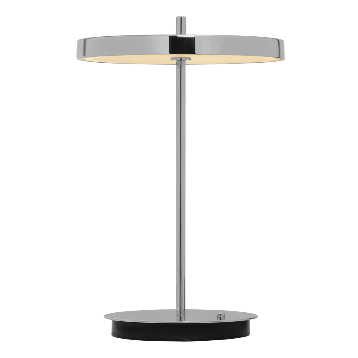 Umage Asteria Move Portable Table Lamp In Polished Steel