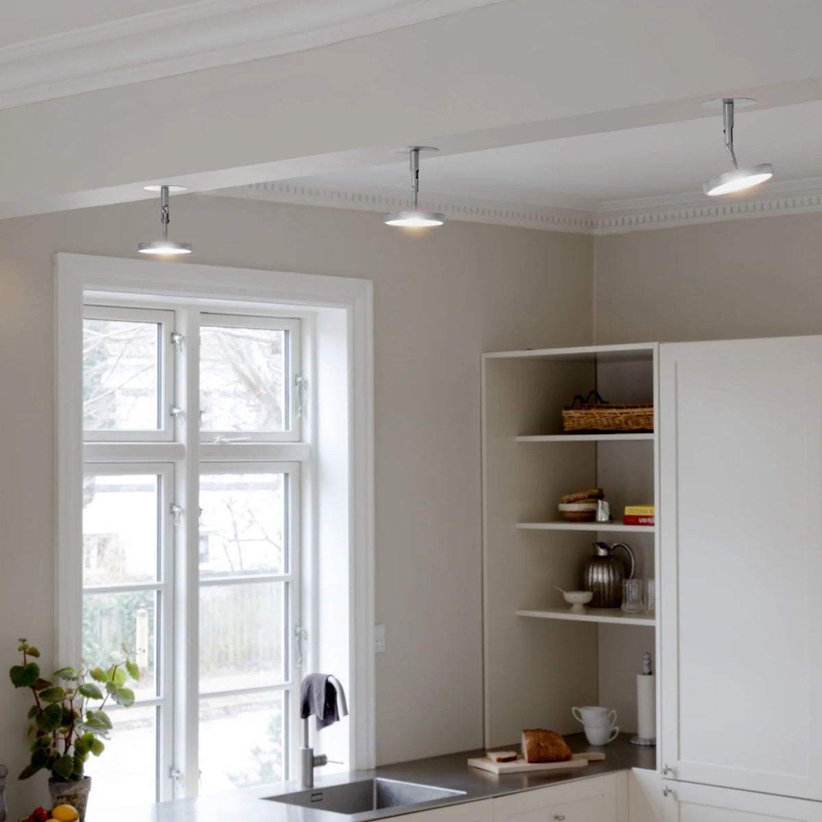 Umage Asteria Spot Light In Polished Steel