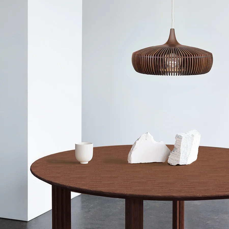 Umage Clava Dine Wood Lampshade Dark Oak