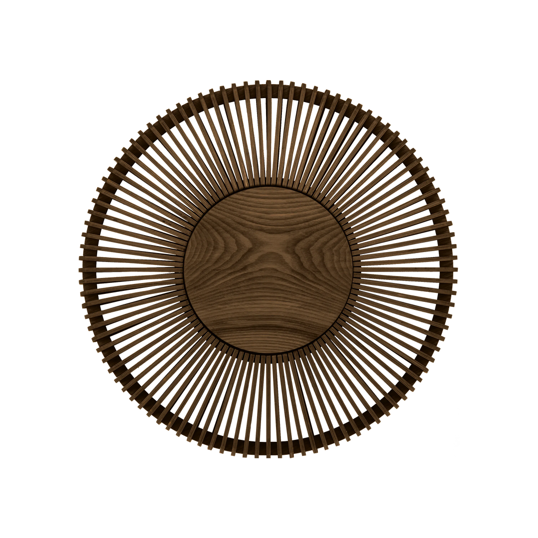 Umage Clava Up Wood Dark Oak Wall Light