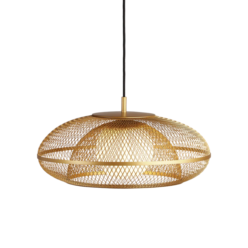 Umage Faraday Lampshade In Brushed Brass 5