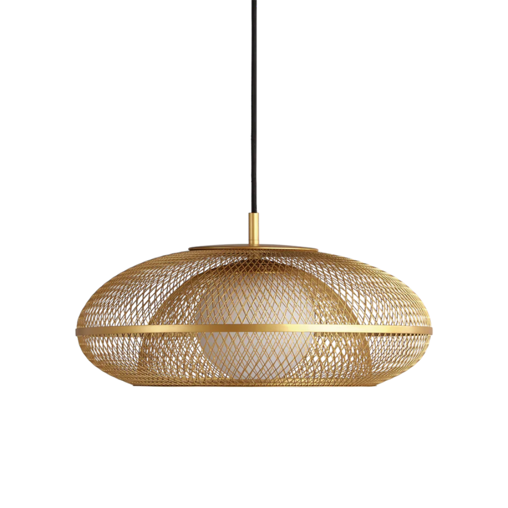 Umage Faraday Lampshade In Brushed Brass 4