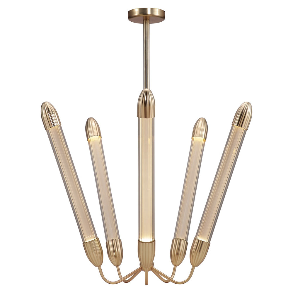Umage Lemon Squeeze Long Ceiling Lamp In Plated Brass