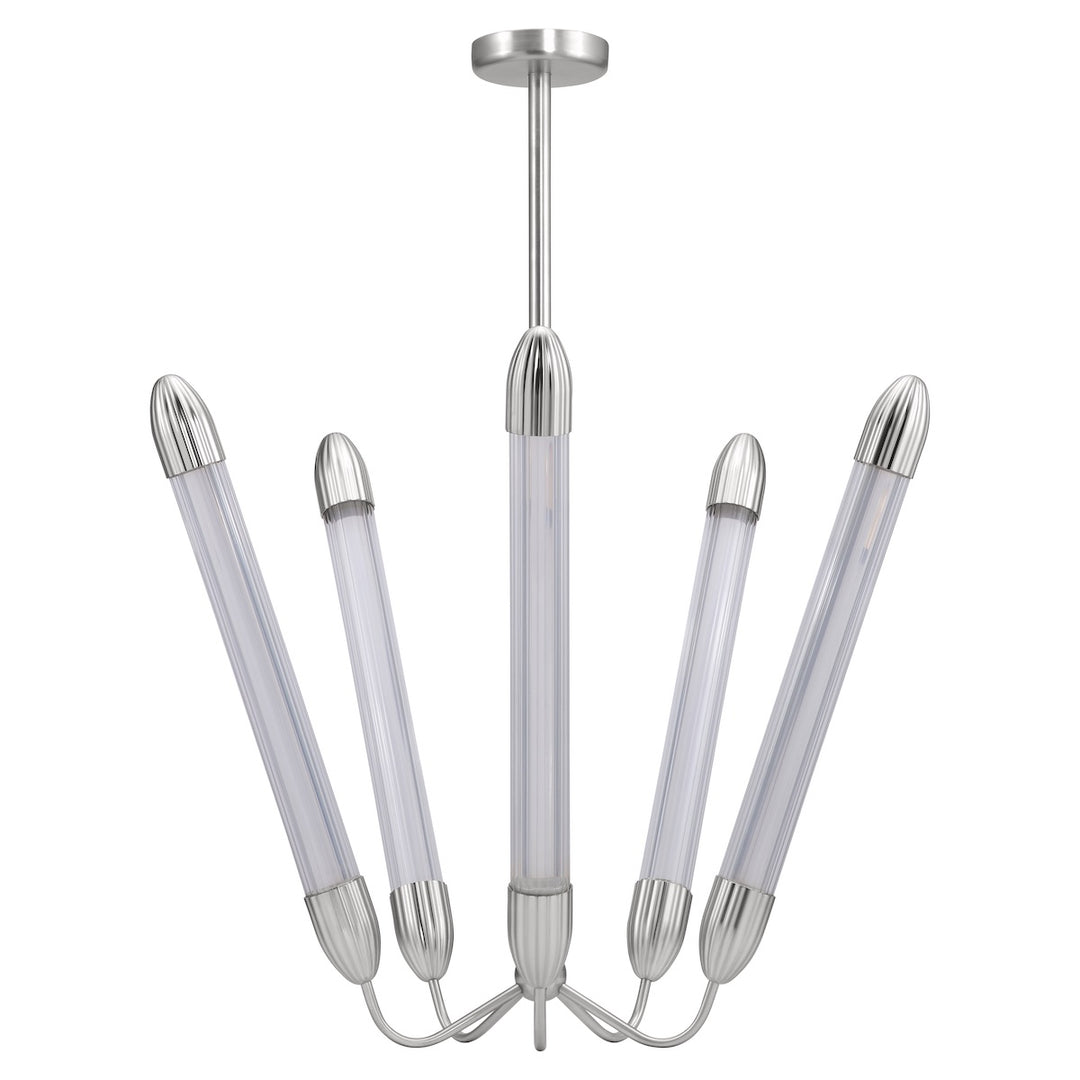 Umage Lemon Squeeze Long Ceiling Lamp In Polished Steel
