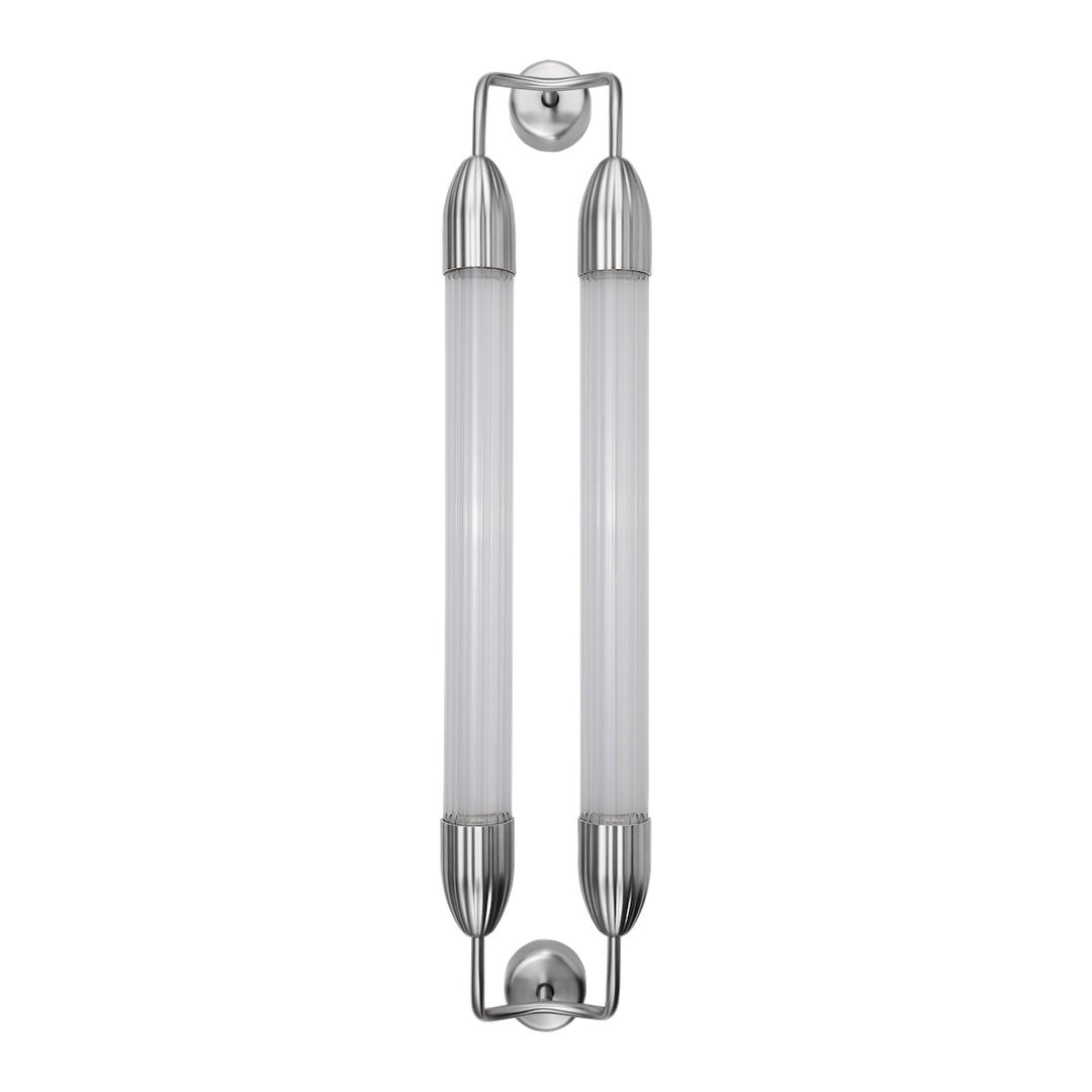 Umage Lemon Squeeze Long Double Wall Lamp In Polished Steel