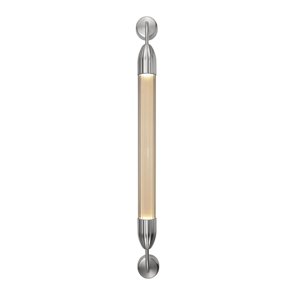 Umage Lemon Squeeze Long Single Wall Lamp In Polished Steel