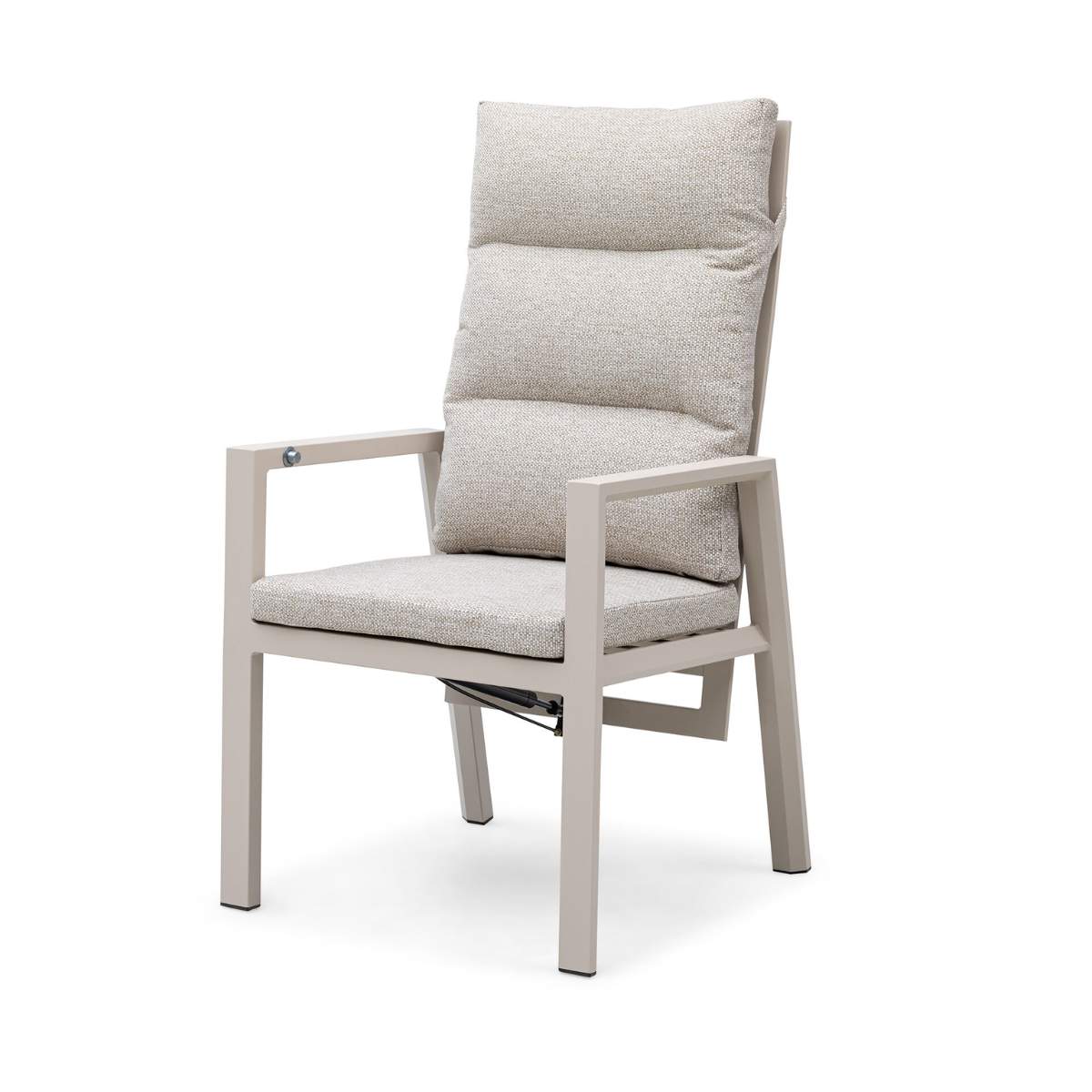 Maze - Valencia Reclining 3 Seat Aluminium Garden Sofa Set