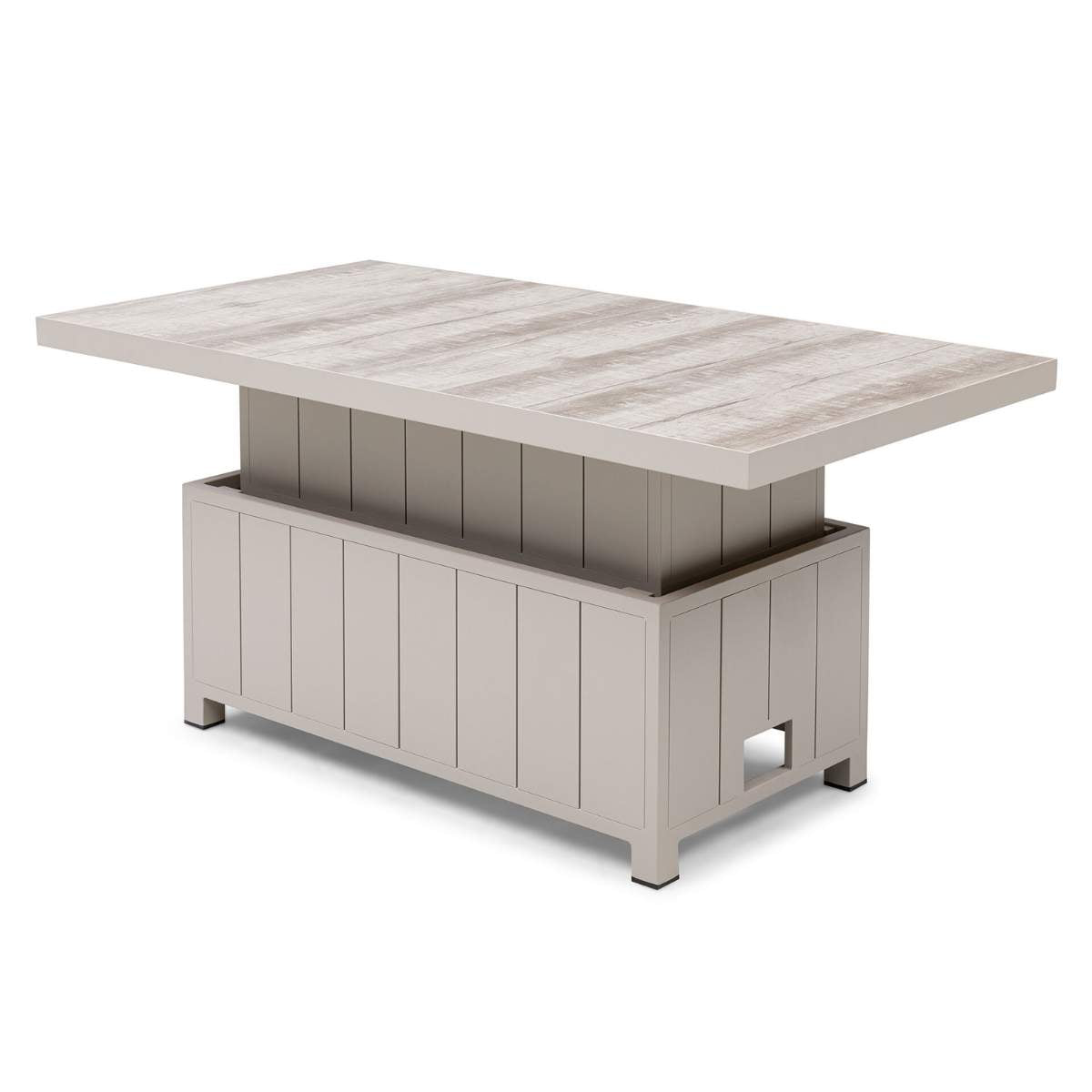 Maze - Valencia Reclining 3 Seat Aluminium Garden Sofa Set