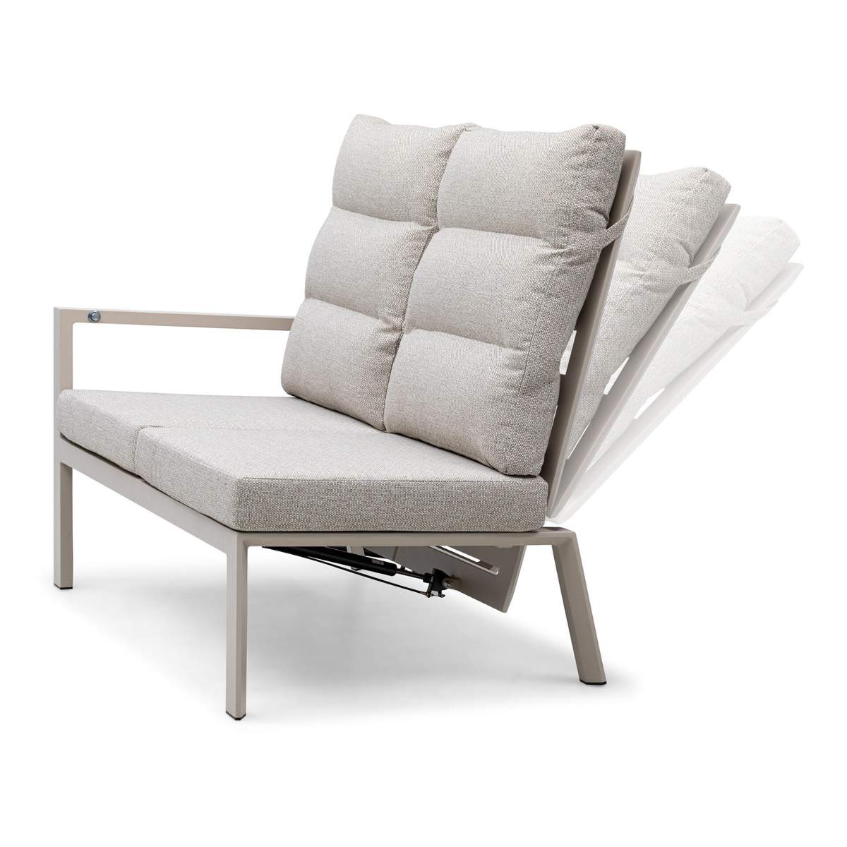 Maze - Valencia Reclining Aluminium Corner Garden Dining Set