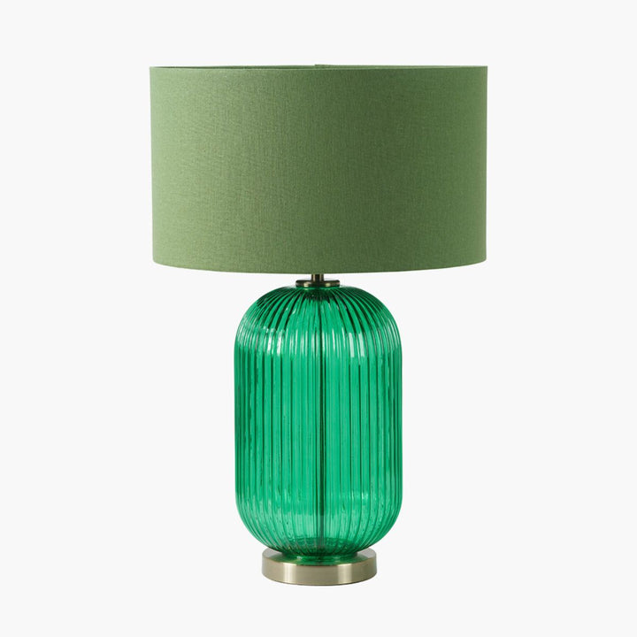 Designers Guild Varese Table Lamp Emerald