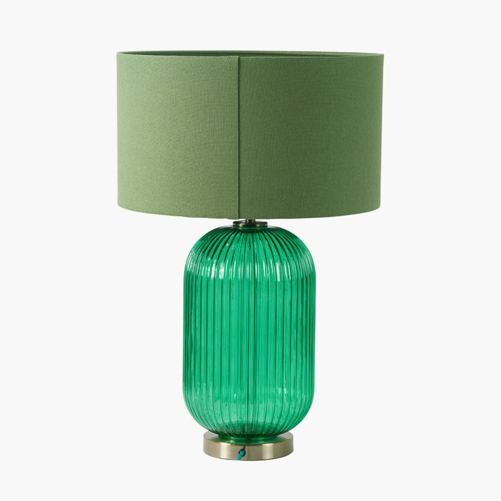 Designers Guild Varese Table Lamp Emerald