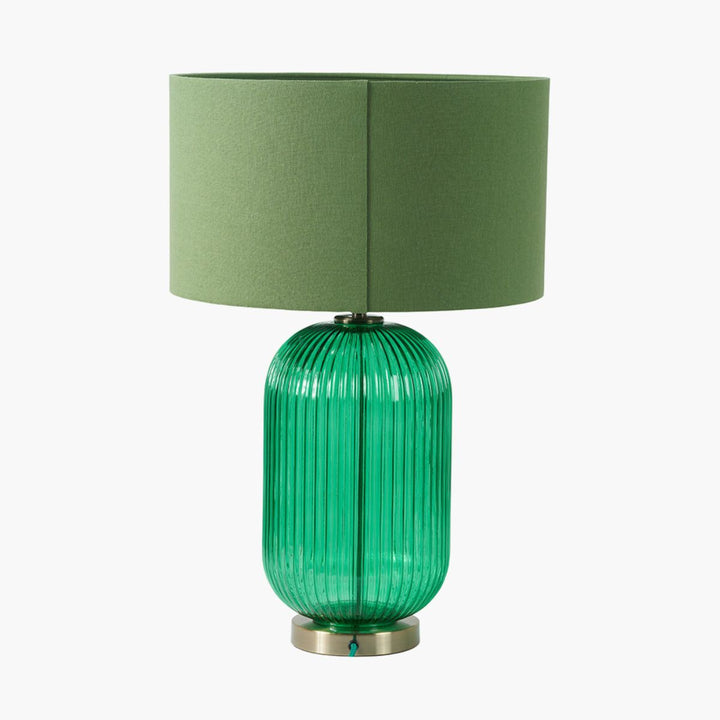 Designers Guild Varese Table Lamp Emerald