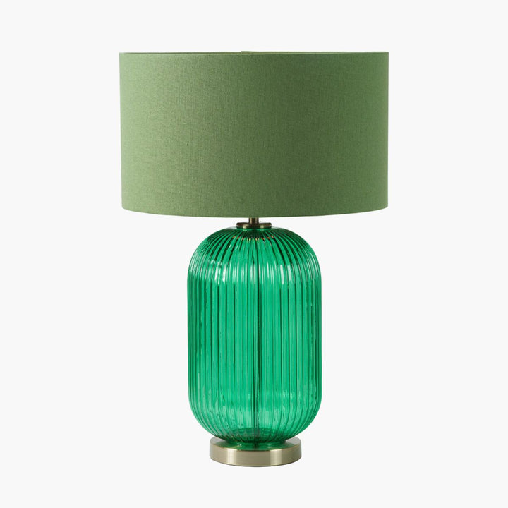 Designers Guild Varese Table Lamp Emerald