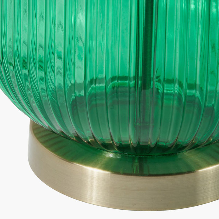 Designers Guild Varese Table Lamp Emerald