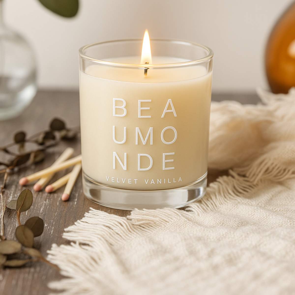 Beaumonde Velvet Vanilla Candle