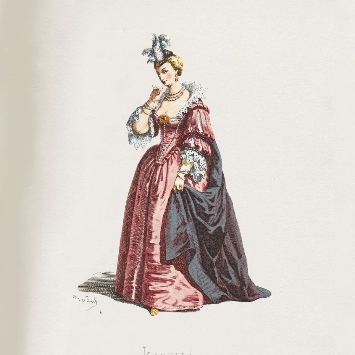 Villari Venetian Mask - Isabella