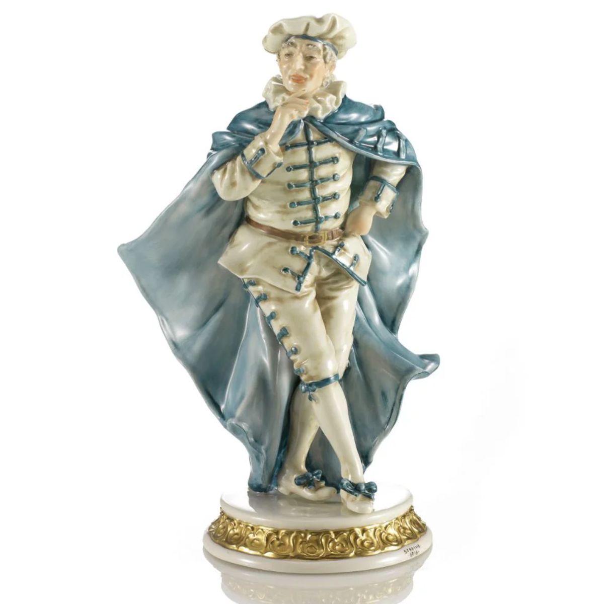 Villari Venetian Mask - Scapino