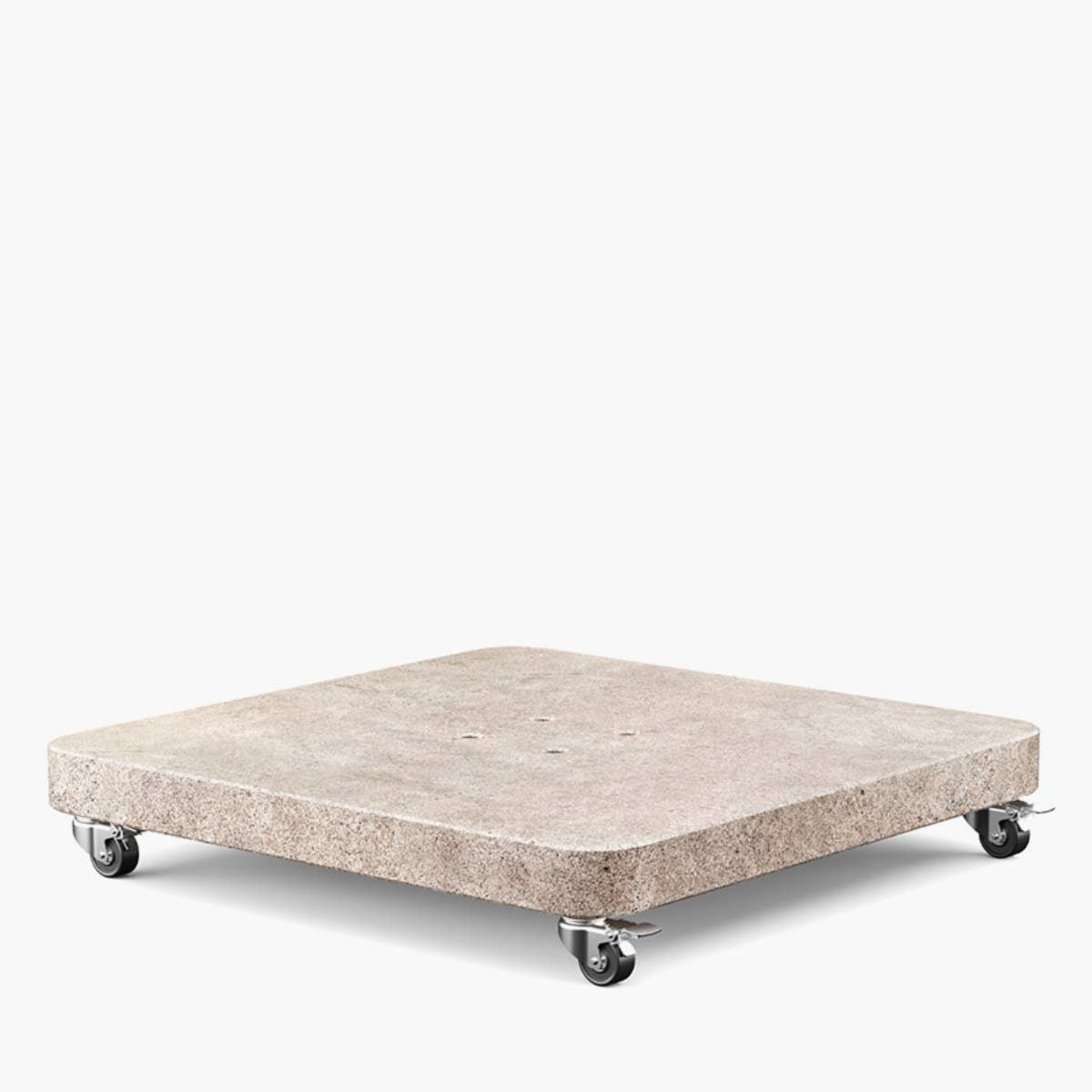 Pacific Lifestyle Venezia Sandstone Round Edge Granite 120KG Wheeled Parasol Base