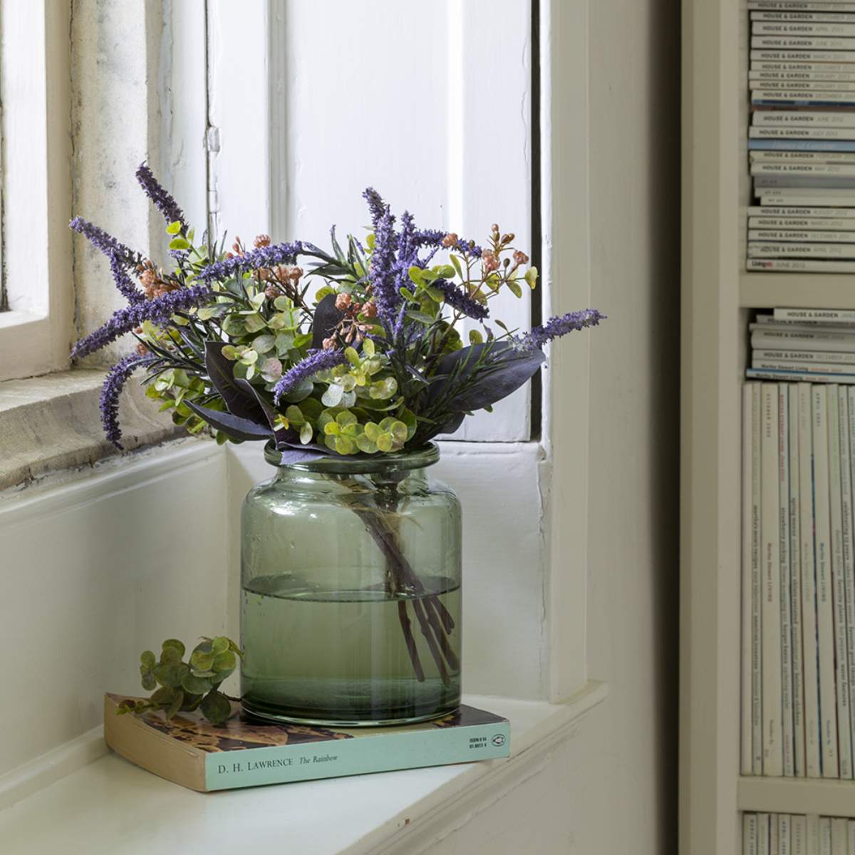 Grand Illusions Veronica Eucalyptus & Cotinus Bouquet