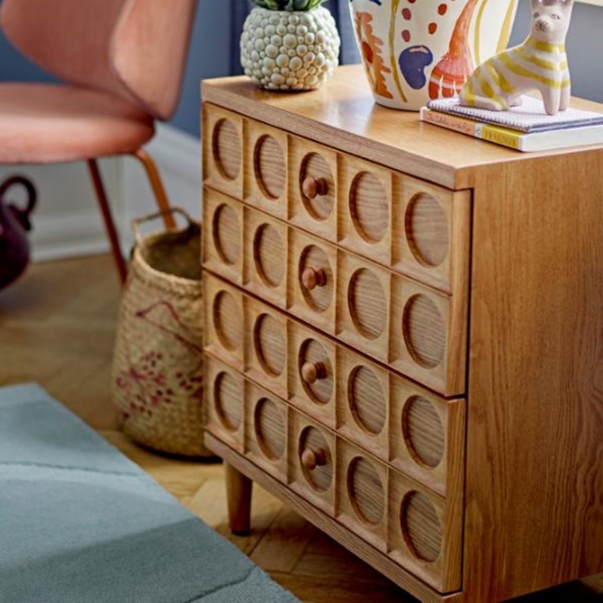 Bloomingville Vester Drawers - Brown