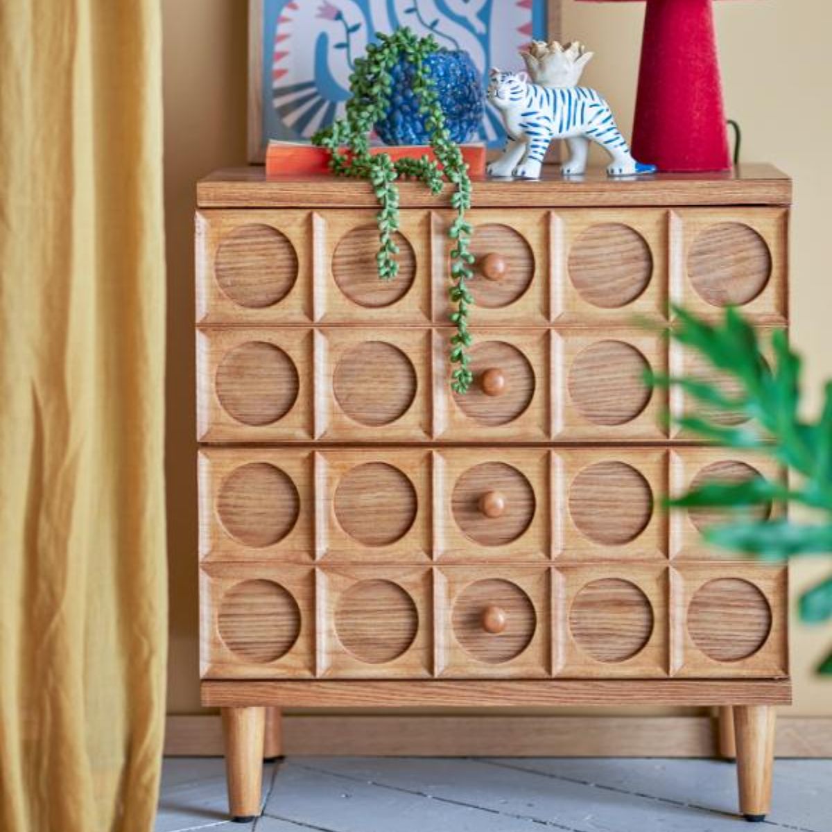 Bloomingville Vester Drawers - Brown