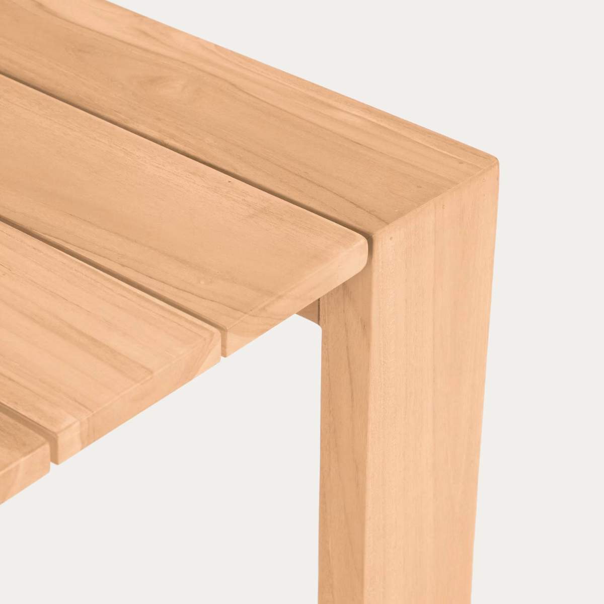 Kave Home Victoire solid teak outdoor table 200 x 100 cm